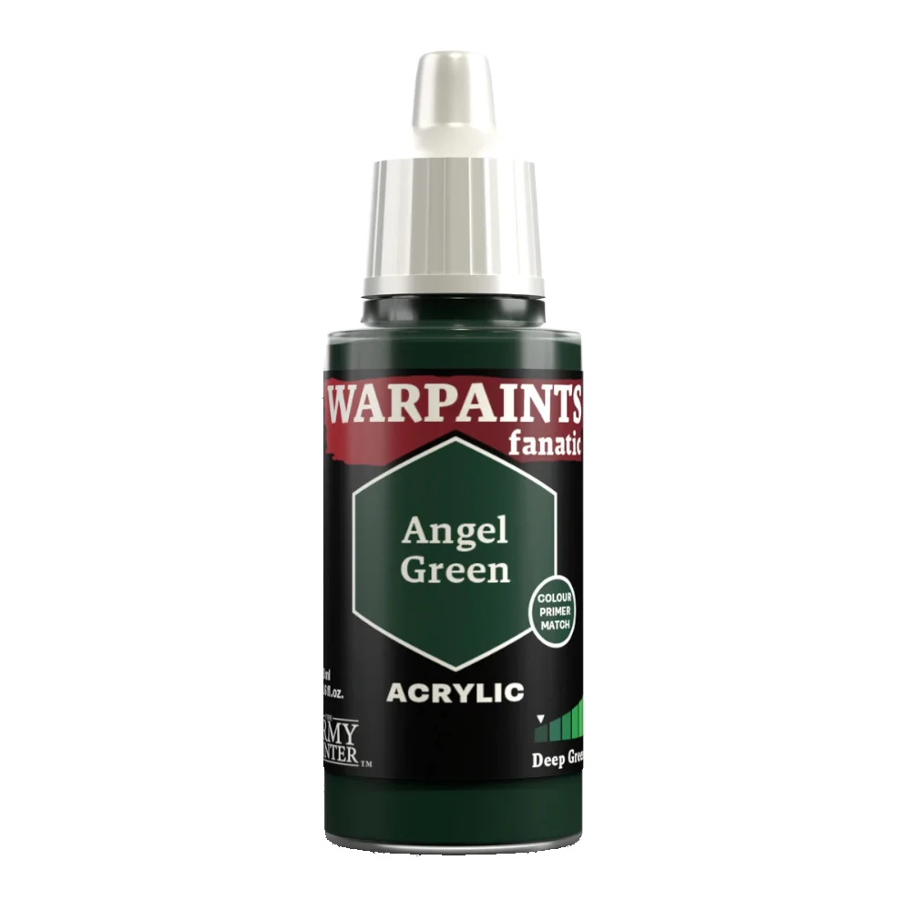 army painter warpaints fanatic paint acrylic angel green