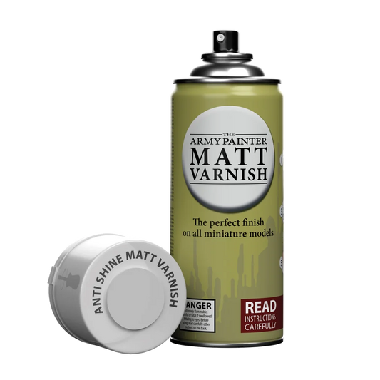 army painter matt varnish spray finish