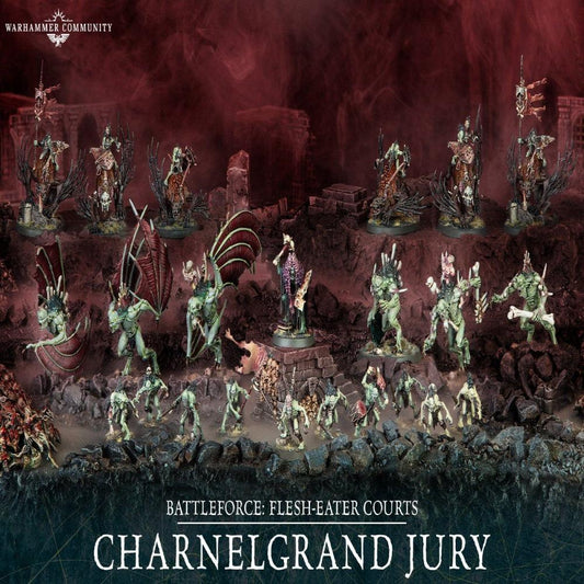 warhammer age of Sigmar battleforce flesh-eater charnelgrand jury citadel miniatures