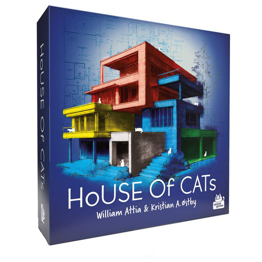 HOUSE OF CATS BOARD GAME BOX