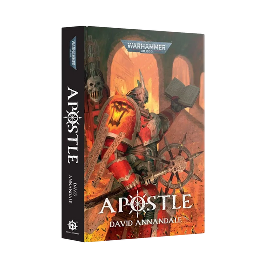 black library apostle hard cover novel warhammer 40000
