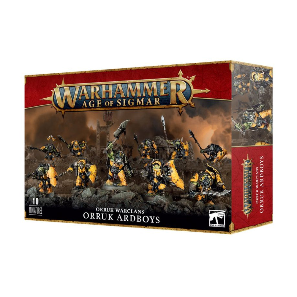 warhammer age sigmar orruk warclans ardboys citadel miniatures