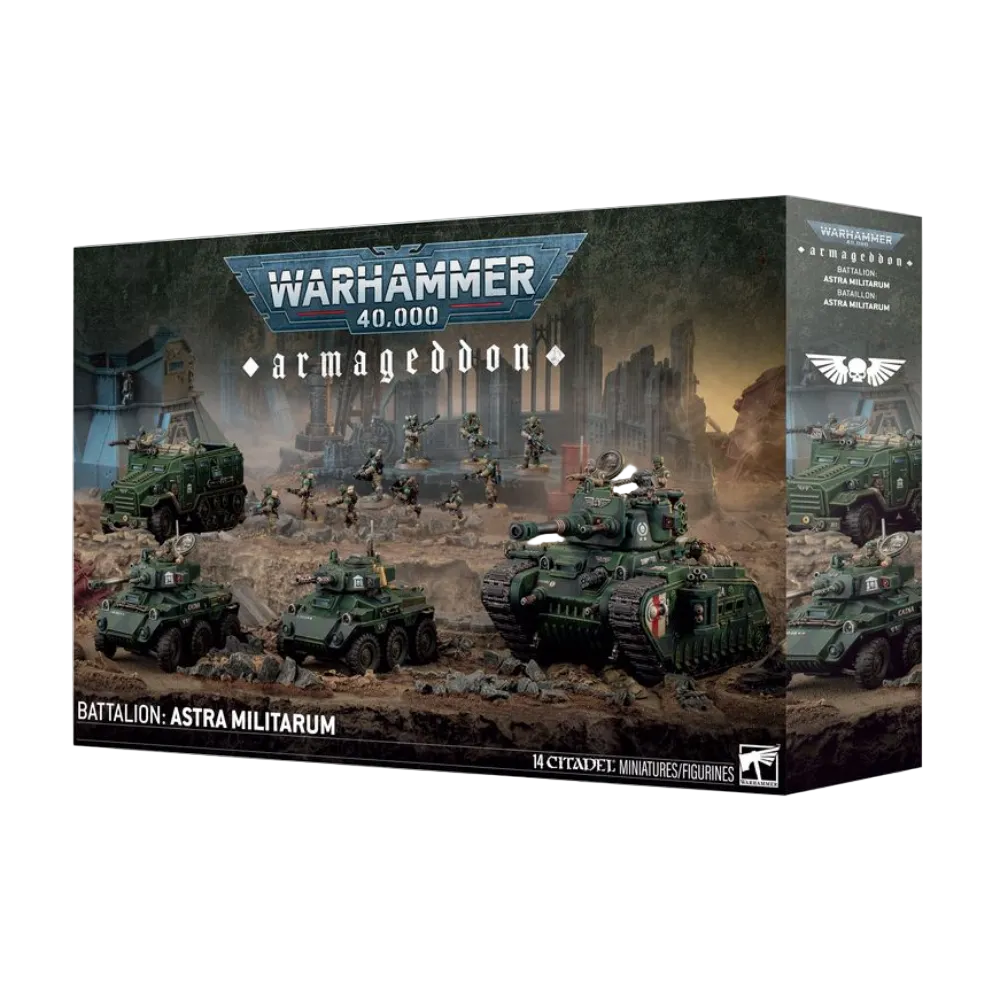 warhammer 40k armageddon battalion astra militarum citadel games workshop