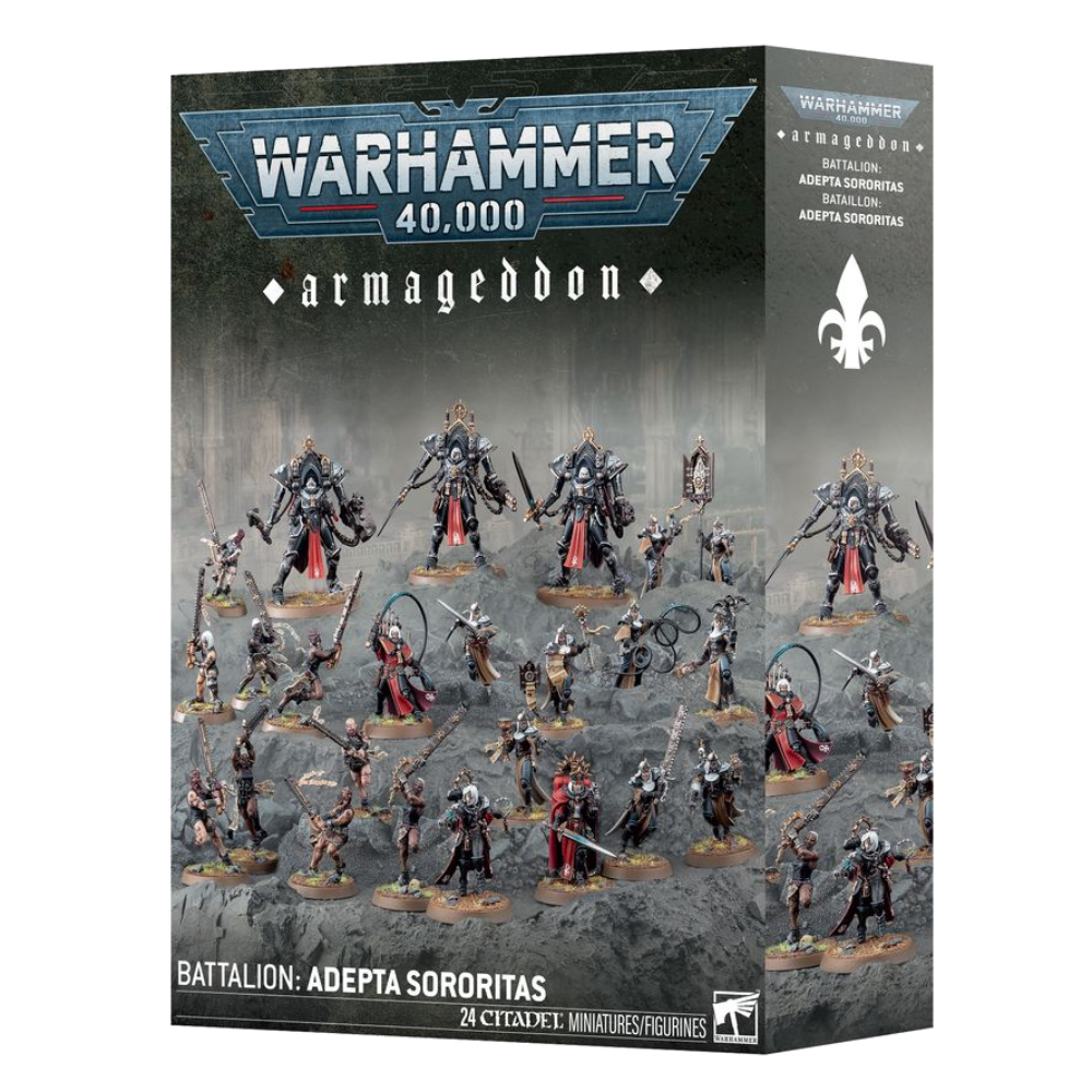 warhammer armageddon battalion adepta sororitas citadel miniatures