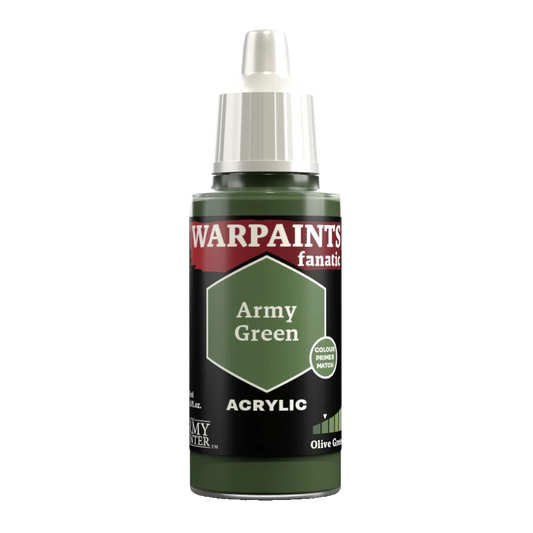 army painter warpaints fanatic paint acrylic army green