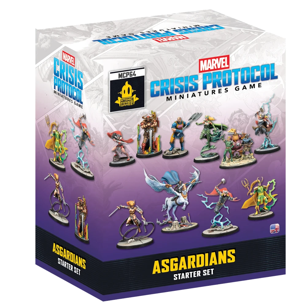 marvel crisis protocol miniatures game asgardians starter set