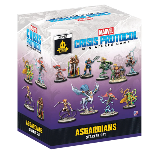 marvel crisis protocol miniatures game asgardians starter set