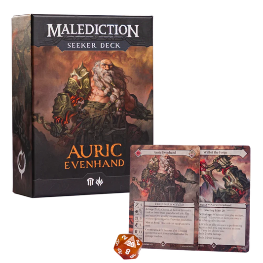 malediction auric aurick evenhand seeker deck