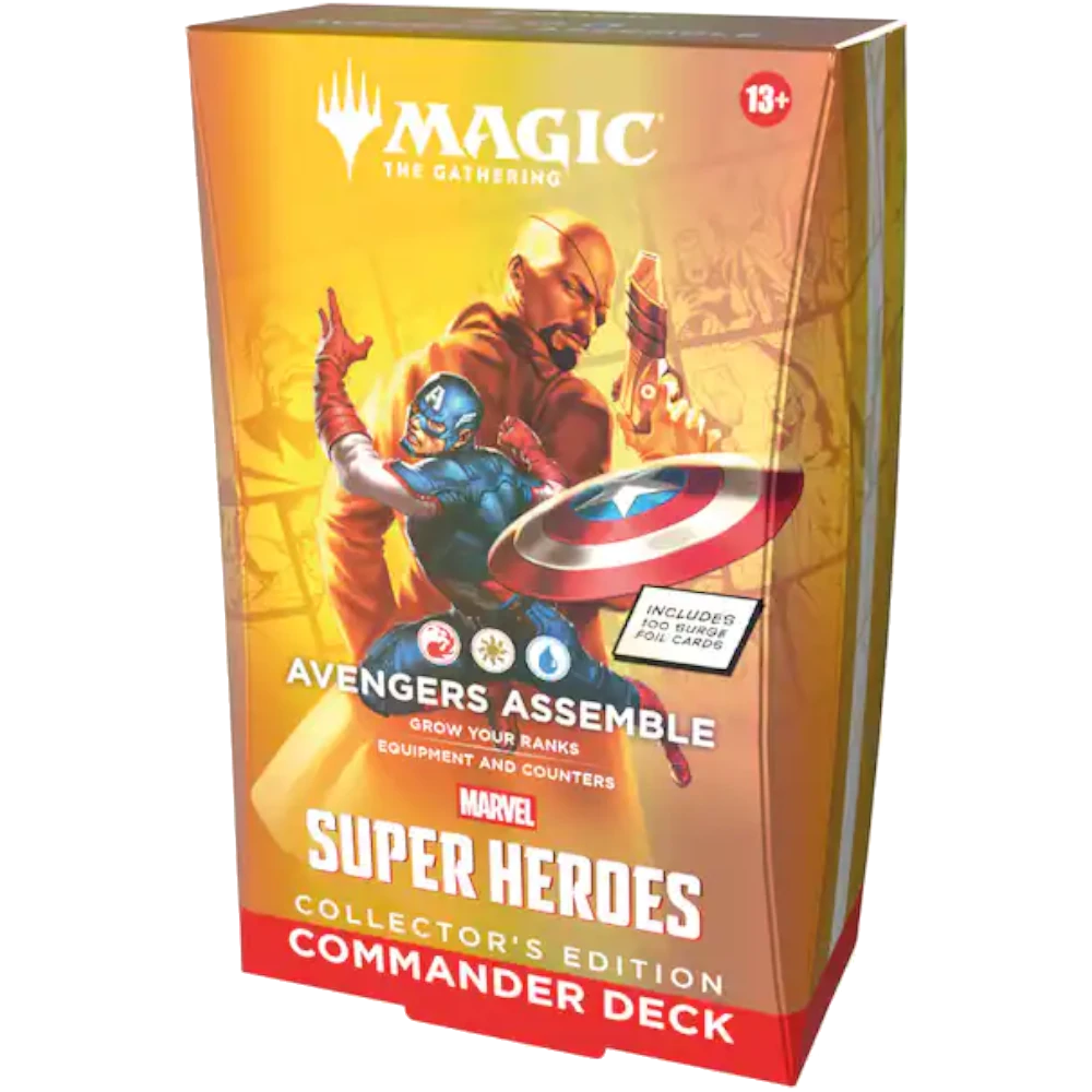 magic the gathering marvel super heroes