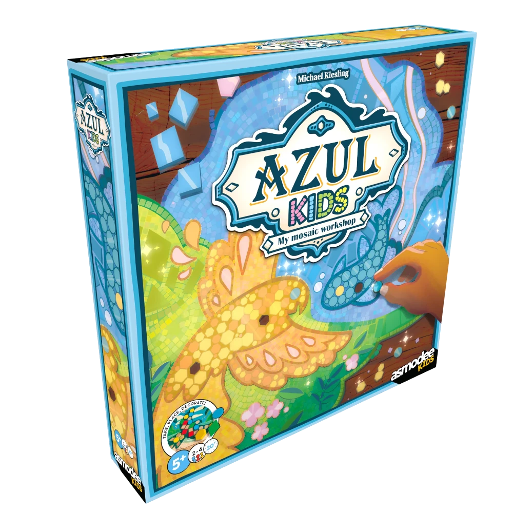 azul kids mosaic workshop board game