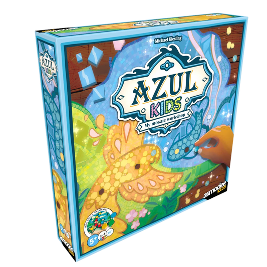 azul kids mosaic workshop board game