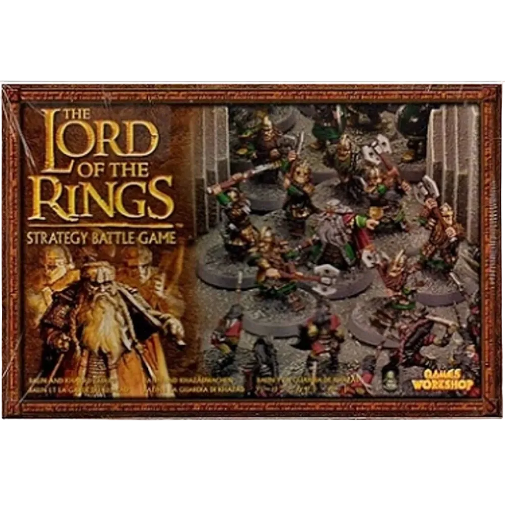 Middle Earth Strategy Battle Games Balin and Khazad Guard
