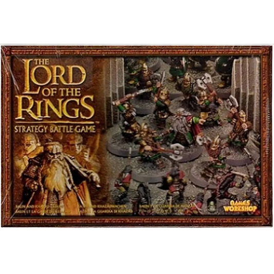 Middle Earth Strategy Battle Games Balin and Khazad Guard