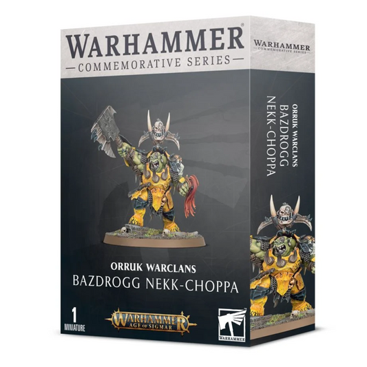 warhammer commemorative series warhammer sigmar orruk warclans bazdrogg