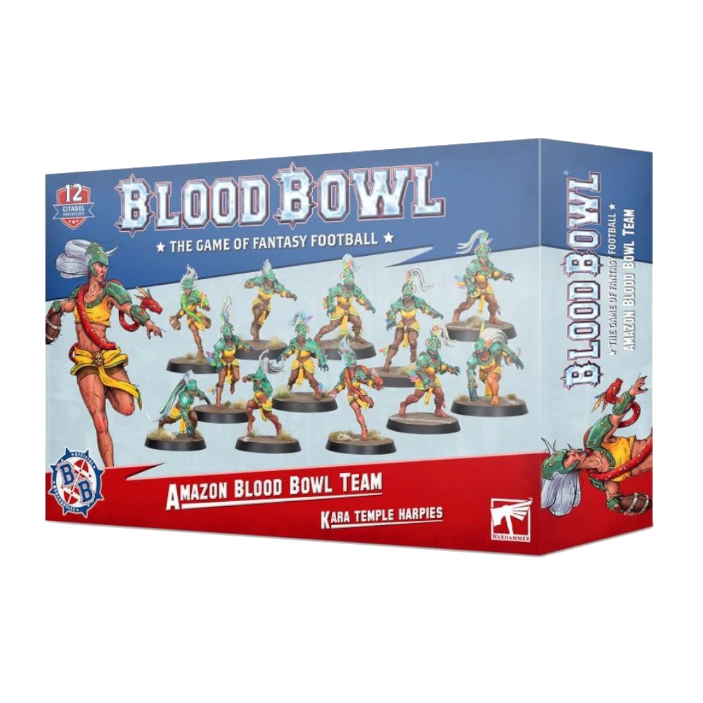 blood bowl amazon team kara temple harpies football