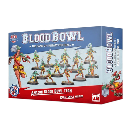 blood bowl amazon team kara temple harpies football