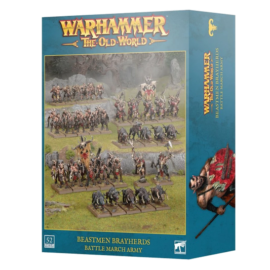 warhammer the old world beastman brayherds battle march army