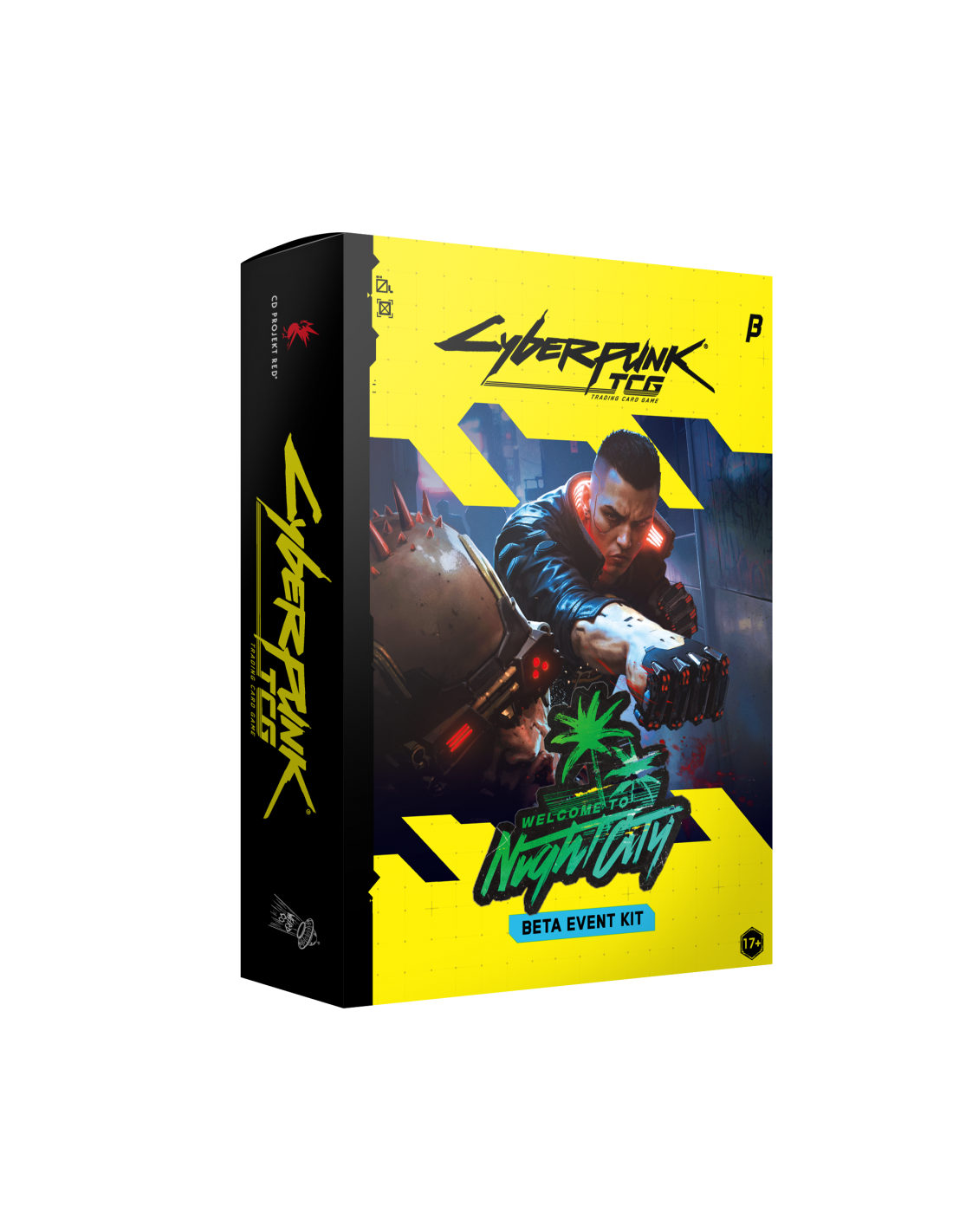 cyberpunk tcg welcome night city beta event kit
