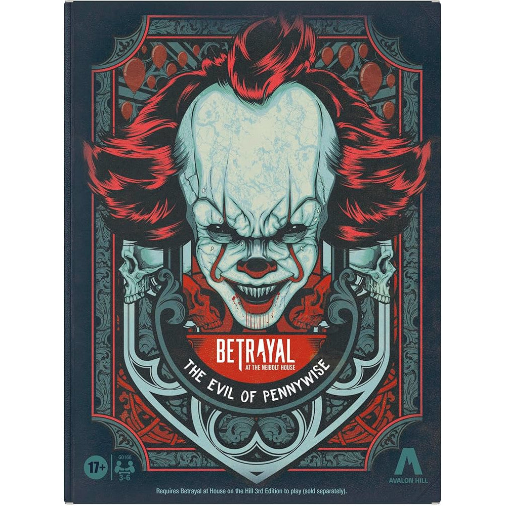 betrayal neibolt house evil pennywise avalon hill game