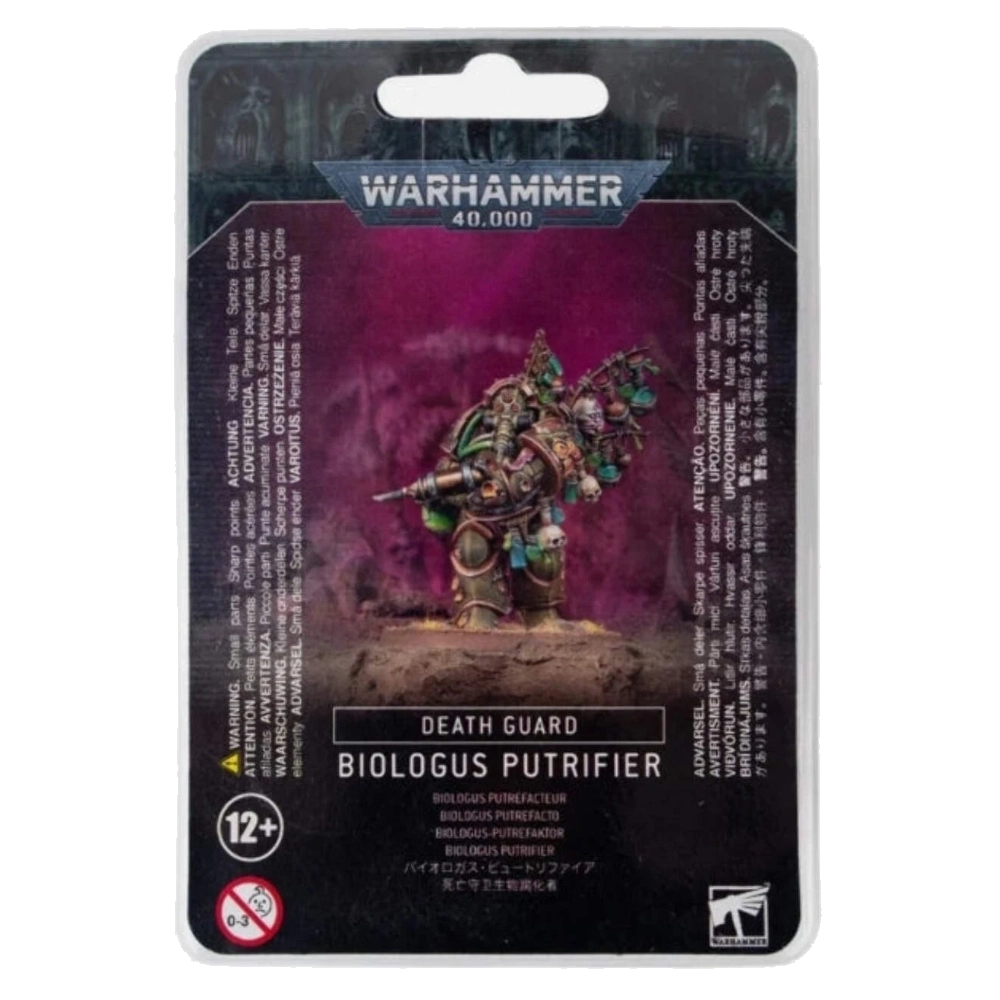 warhammer death guard biologus putrifier citadel miniature
