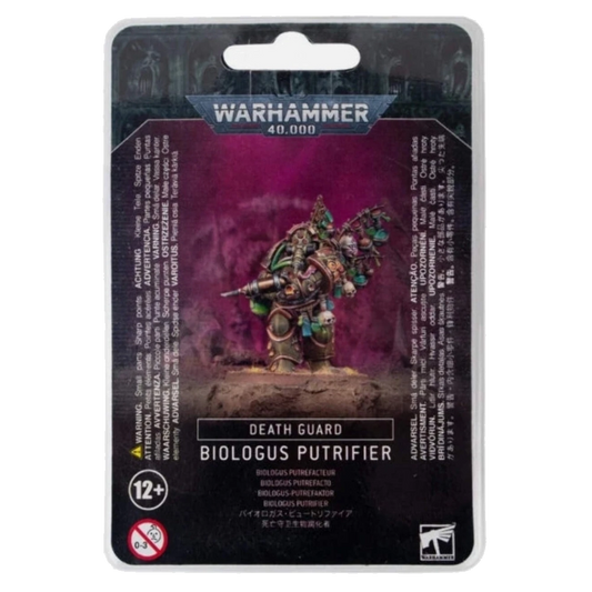 warhammer death guard biologus putrifier citadel miniature