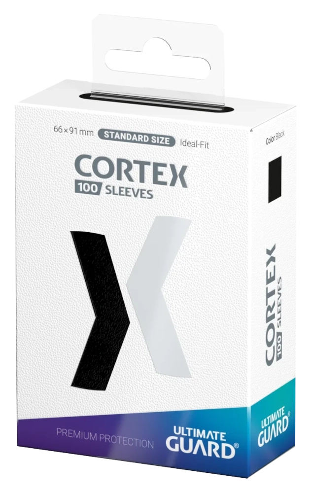 Cortex Sleeves Standard Size (100) - Black
