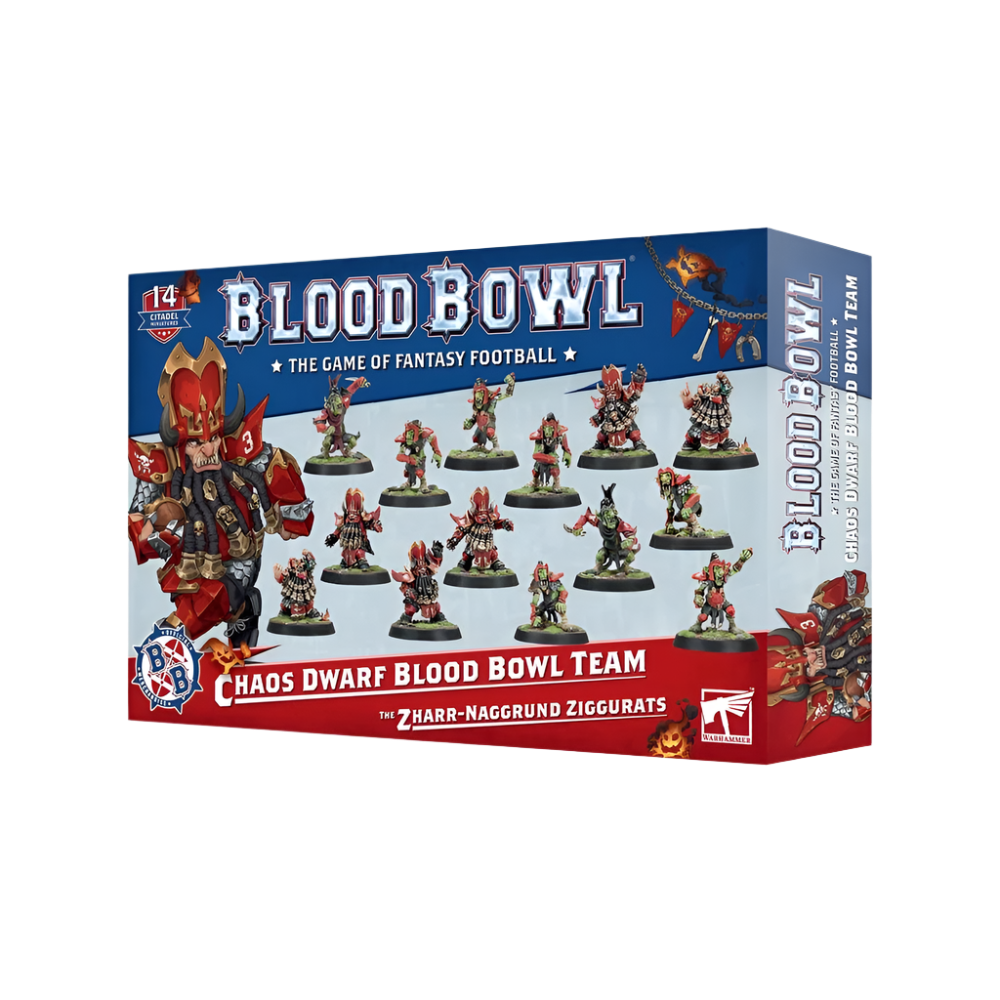 blood bowl chaos dwarf zhrr naggrund ziggurats fantasy football