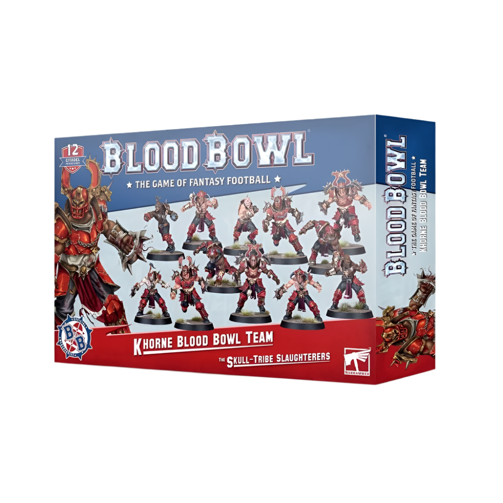 blood bowl khorne skull tribe slaughterers fantasy football warhammer