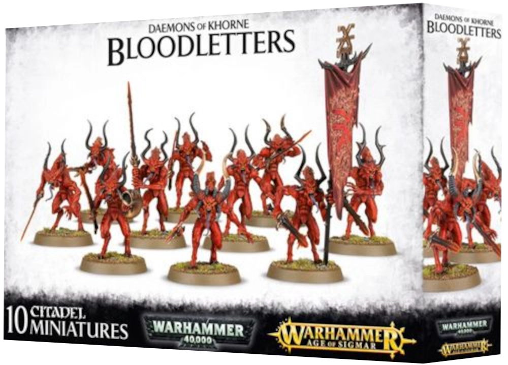 daemons of khorne bloodletters warhammer 40k age of sigmar