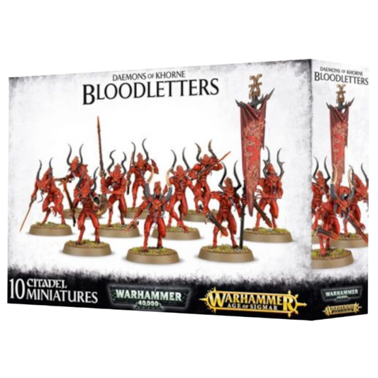 daemons khorne bloodletters warhammer 40k age sigmar