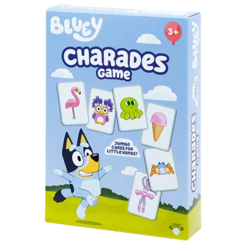 bluey charades jumbo cards little hands