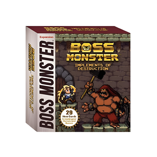 boss monster implements destruction expansion cards brotherwise items