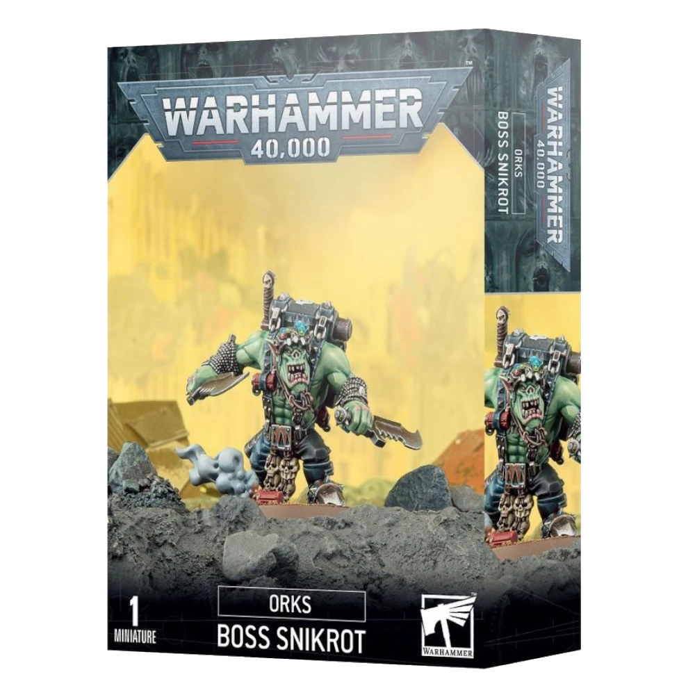 warhammer 40000 orks boss snikrot citadel miniatures