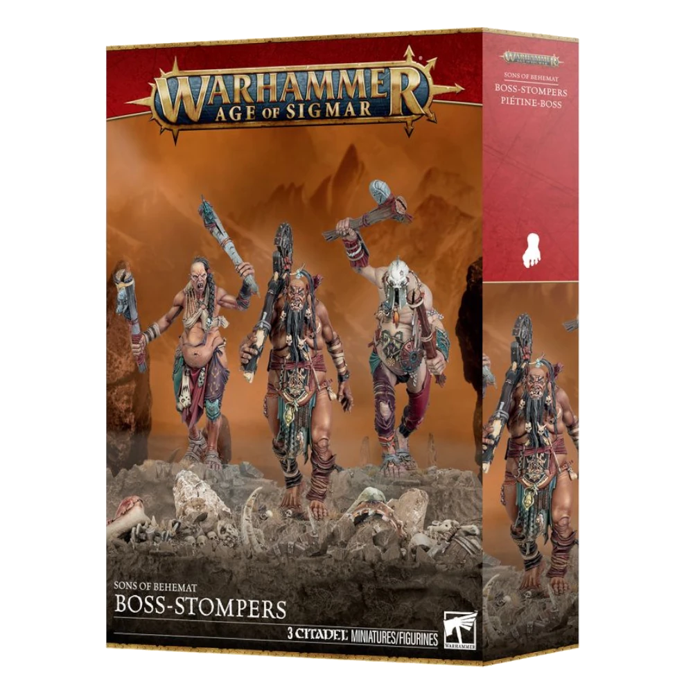 warhammer age of sigmar sons behemat boss stompers
