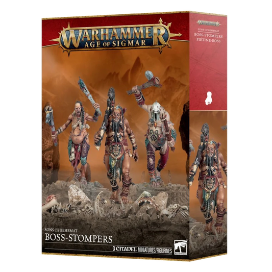 warhammer age of sigmar sons behemat boss stompers