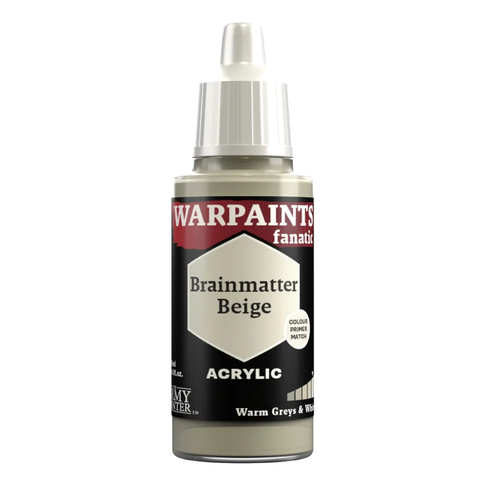 army painter warpaints fanatic paint acrylic brainmatter beige