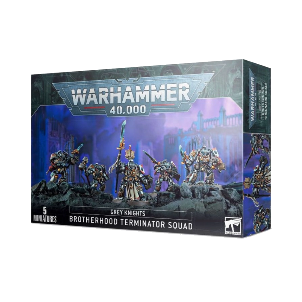 warhammer 40k grey knights brotherhood terminator squad games workshop