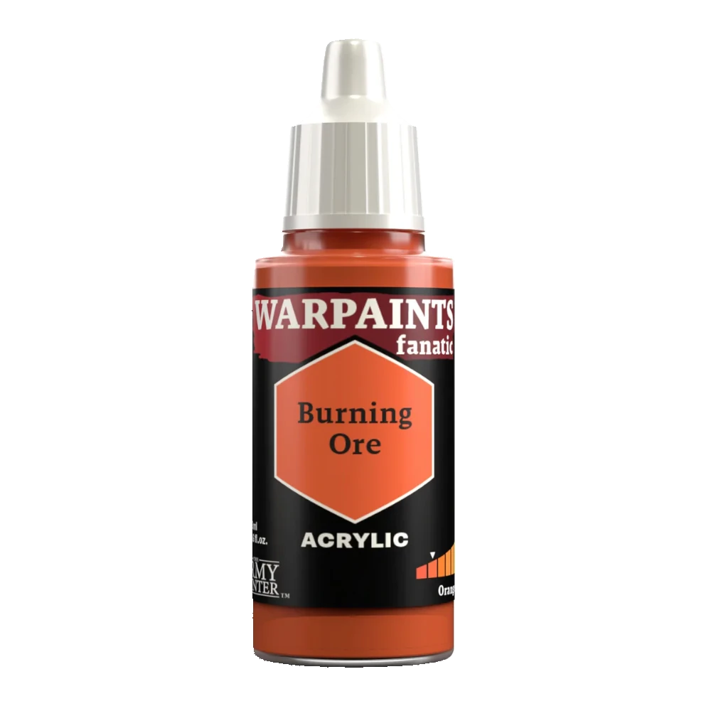 army painter warpaints fanatic paint acrylic burning ore