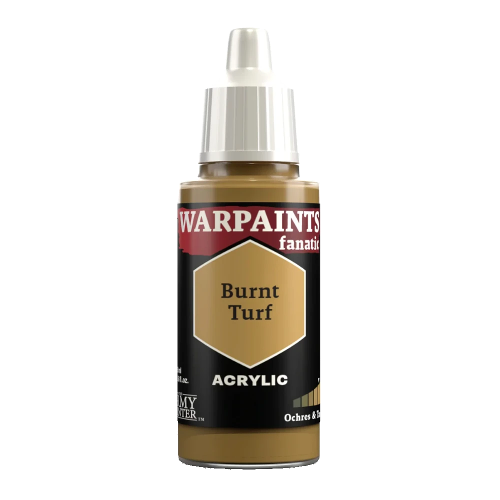 army painter warpaints fanatic paint acrylic burnt turf