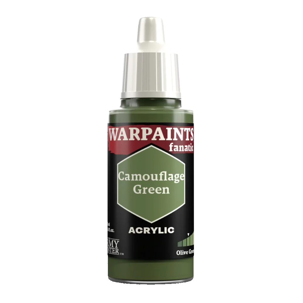 army painter warpaints fanatic paint acrylic camouflage green