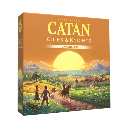 catan settlers cities knights expansion resource management klaus teuber