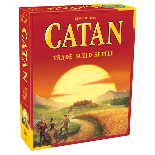 catan trade build settle klaus teuber 