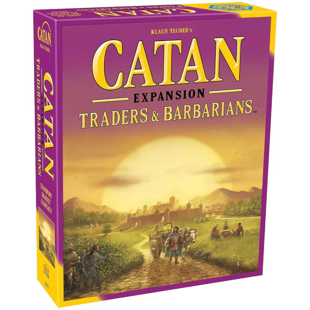 catan epansion traders barbarians board game