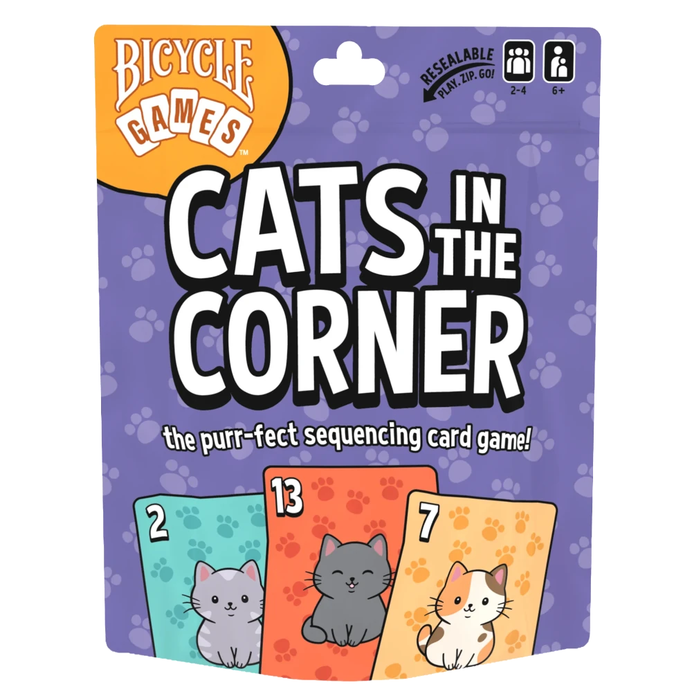 bicycle games cats in the corner card
