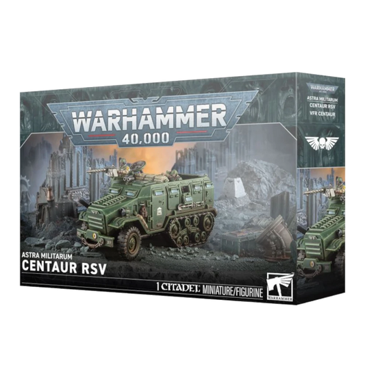 warhammer astra militarum centaur miniature battle truck tank