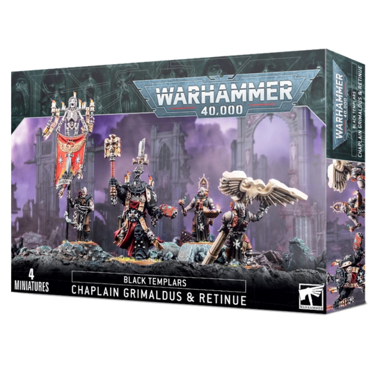 chaplain grimaldus retinue black templar warhammer 40k