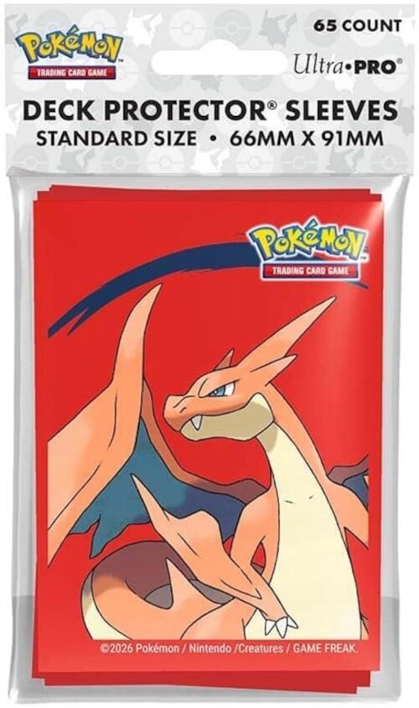 pokemon charizard y ultra pro sleeves