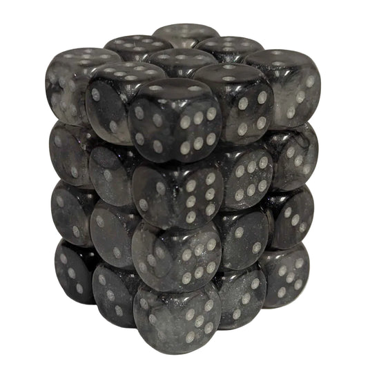 chessex dice block light grey smoke