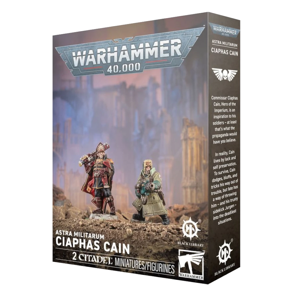 warhammr astra militarum ciaphas cain miniature