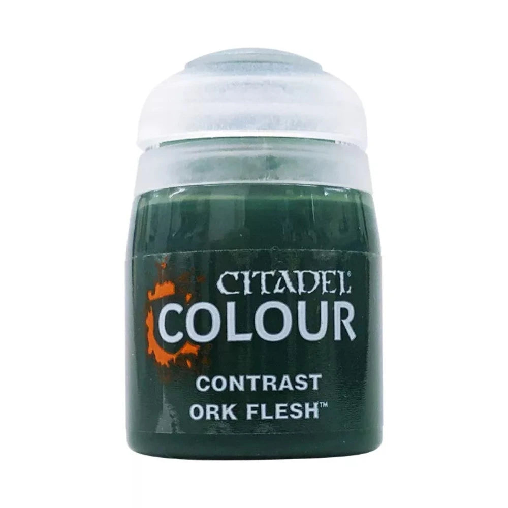 citadel colour contrast ork flesh warhammer miniatures paint